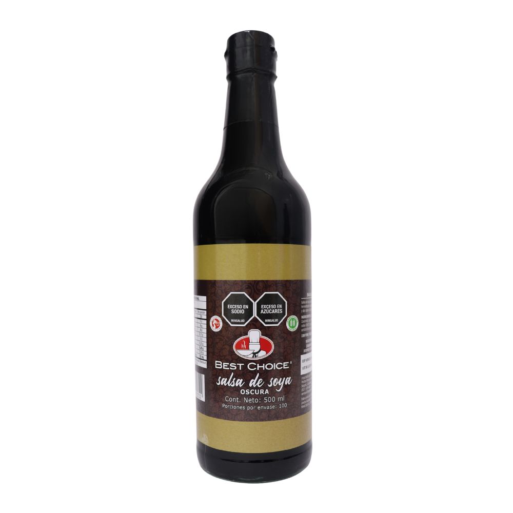 Salsa De Soya Oscura Best Choice 500 ml