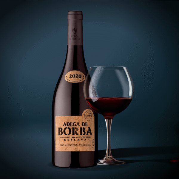 VINO TINTO DOC-ALENTEJO RESERVA ADEGA DE BORBA - Imagen 2