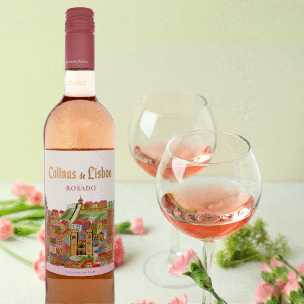 Casa Santos Lima Colinas de Lisboa Rosado Vino regional de Lisboa - Imagen 2