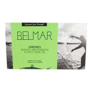 Sardinas Sin Piel y Sin Espinas en Aceite De Oliva Picante Belmar