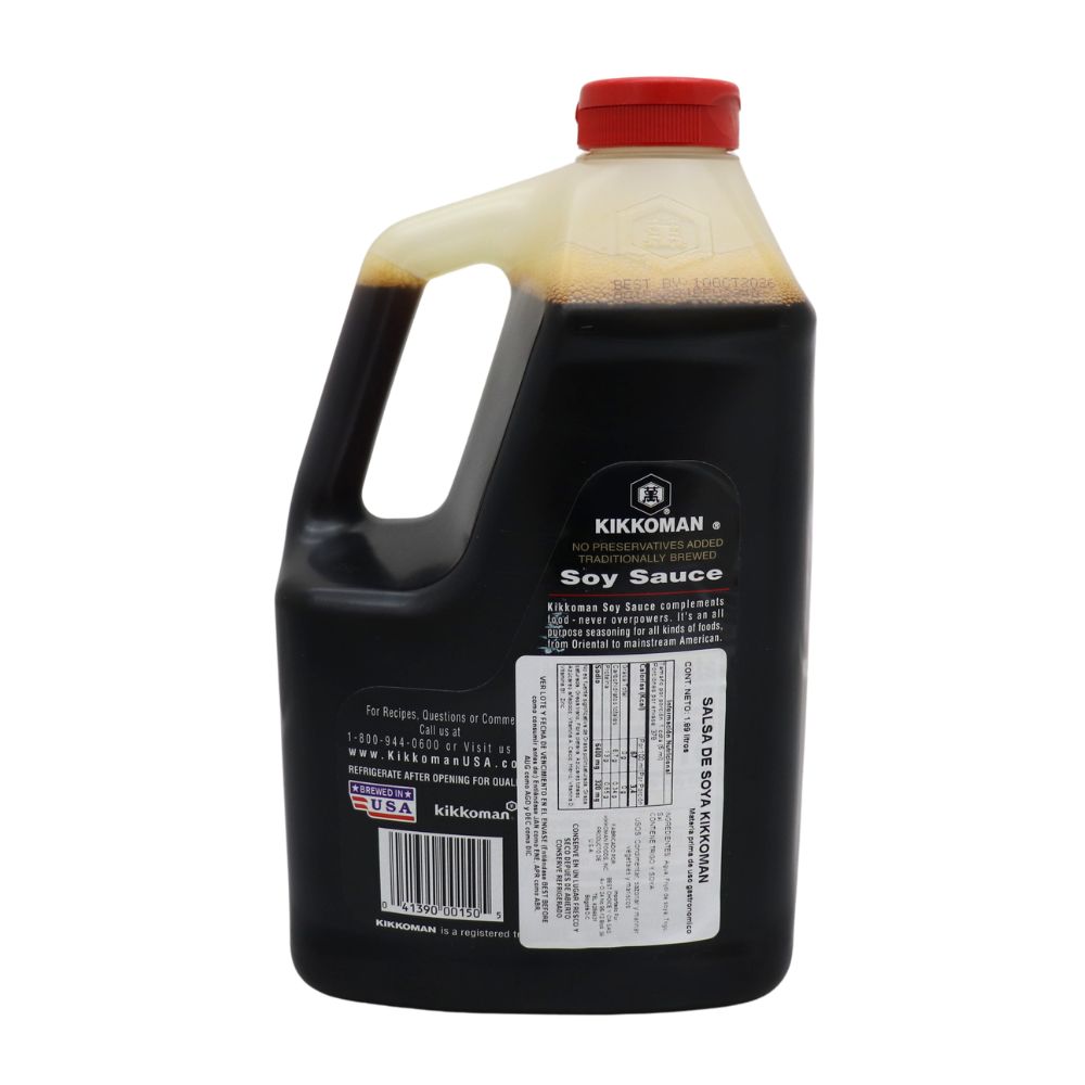 Salsa de Soya Kikkoman – 1.89 L - Imagen 3
